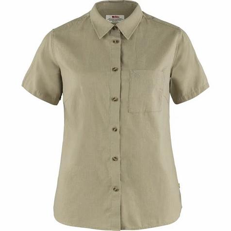 Fjallraven Övik Shirts Khaki Singapore For Women (SG-651799)